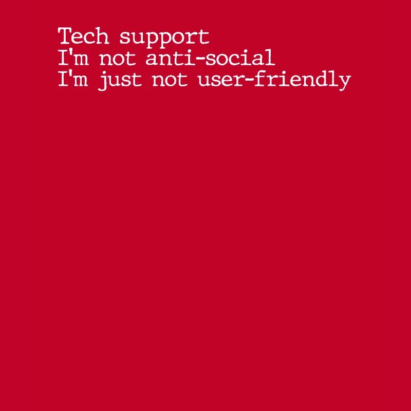 Citation drôle de support technique