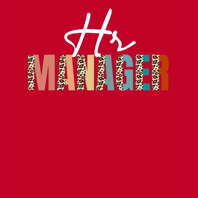 HR Manager Leopard Pattern Human Resources