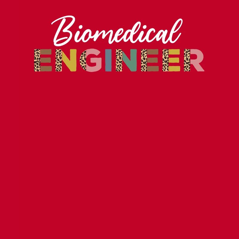 Biomedical Engineer Leopard Pattern
