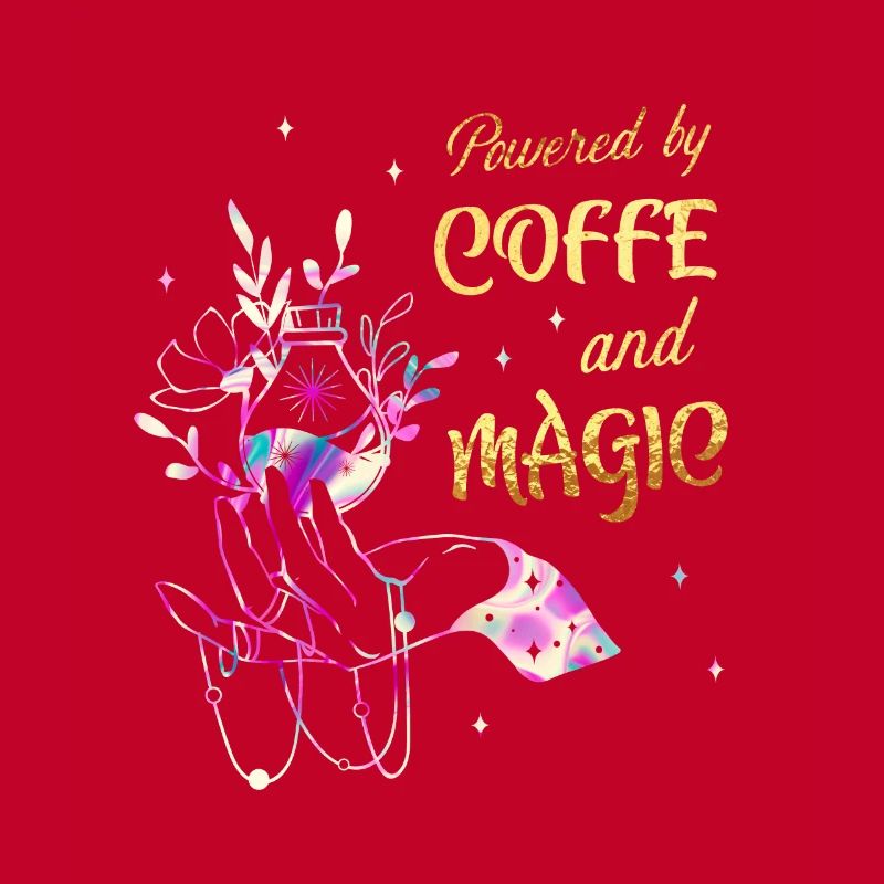 Coffee And Magic Wicca Goth Witch