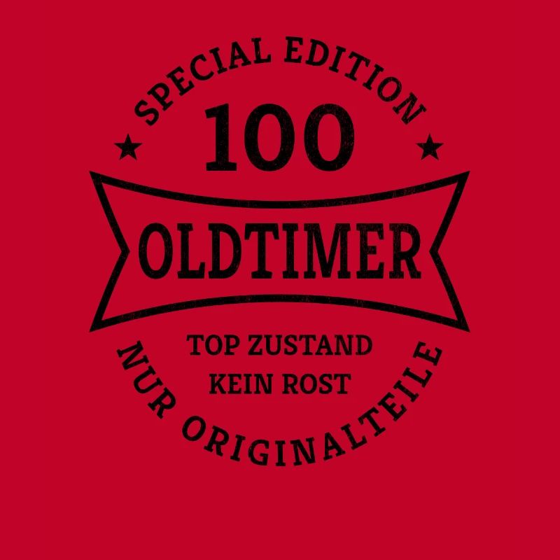 Oldtimer 100th birthday born 1923 gift
