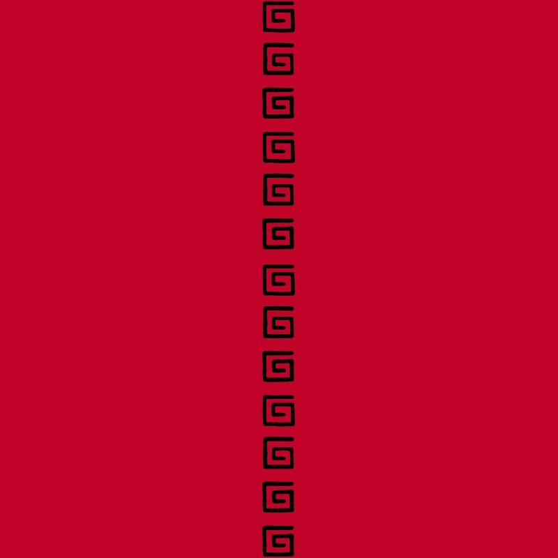 Square spiral pattern