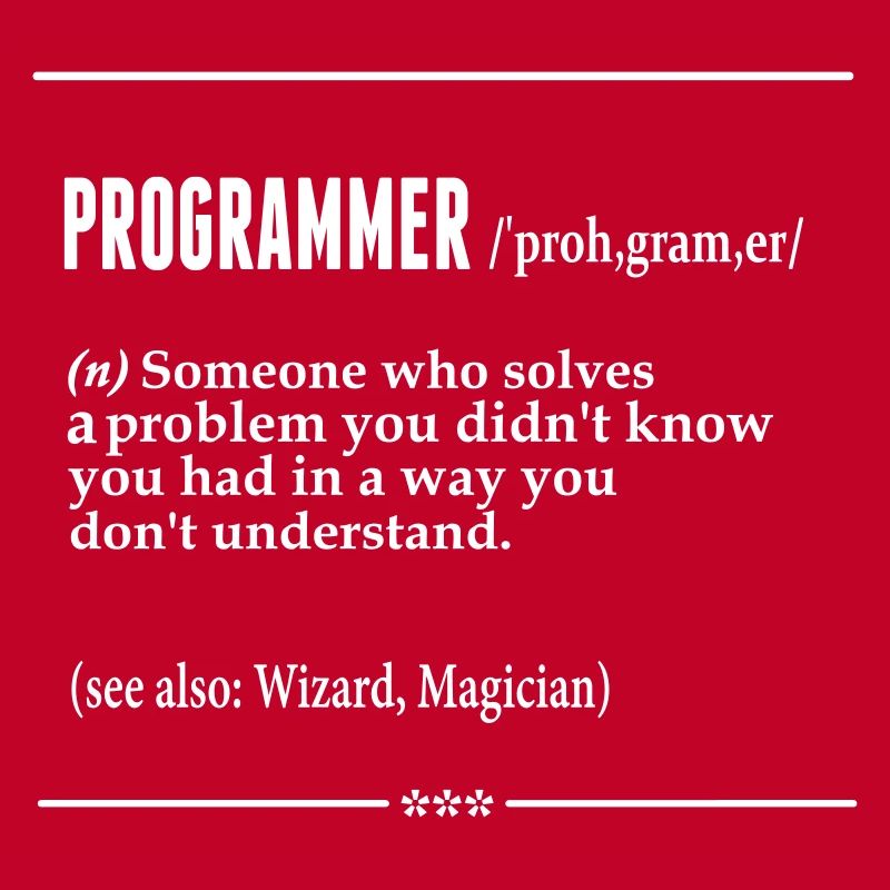 Programmer Noun
