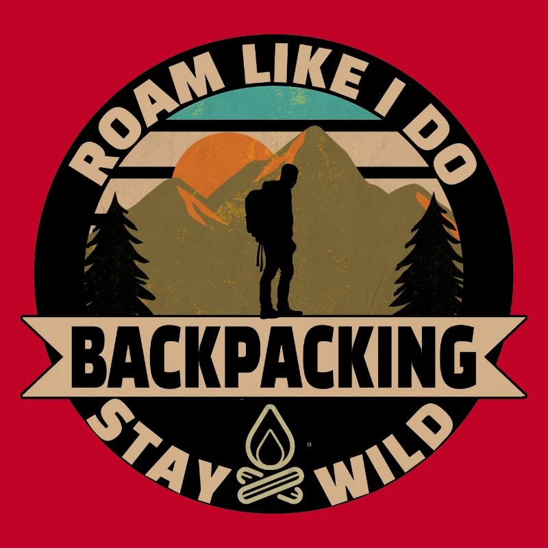 Backpacker entwerfen Backpacking