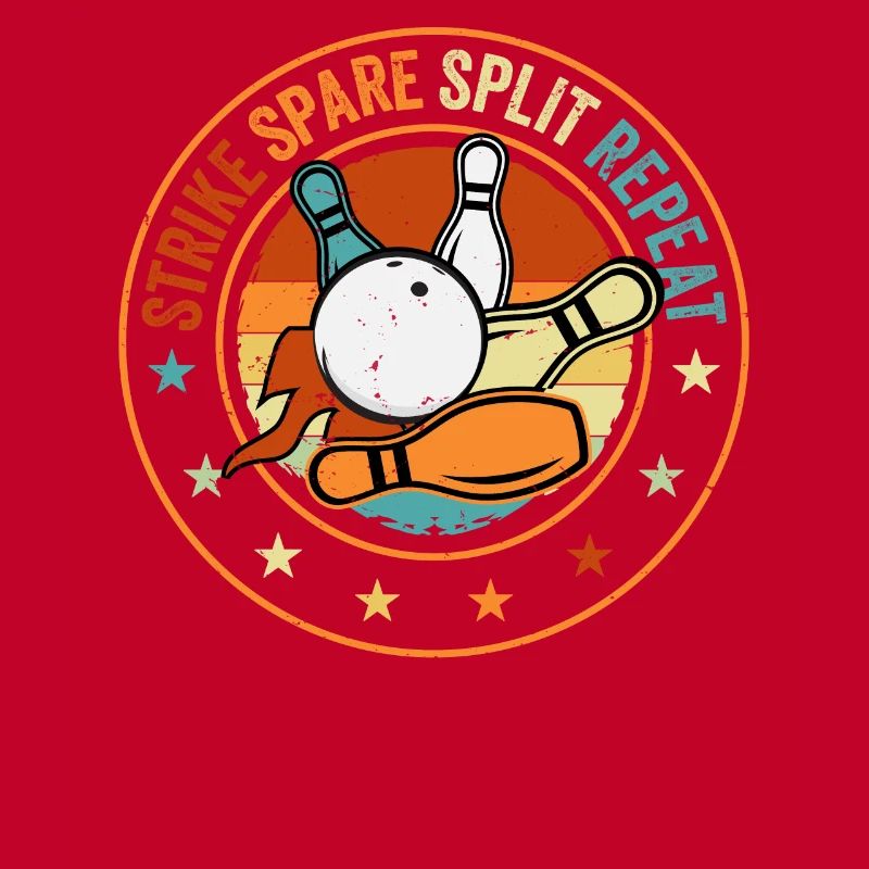 Bowling Top - Strike Spare Split Repeat