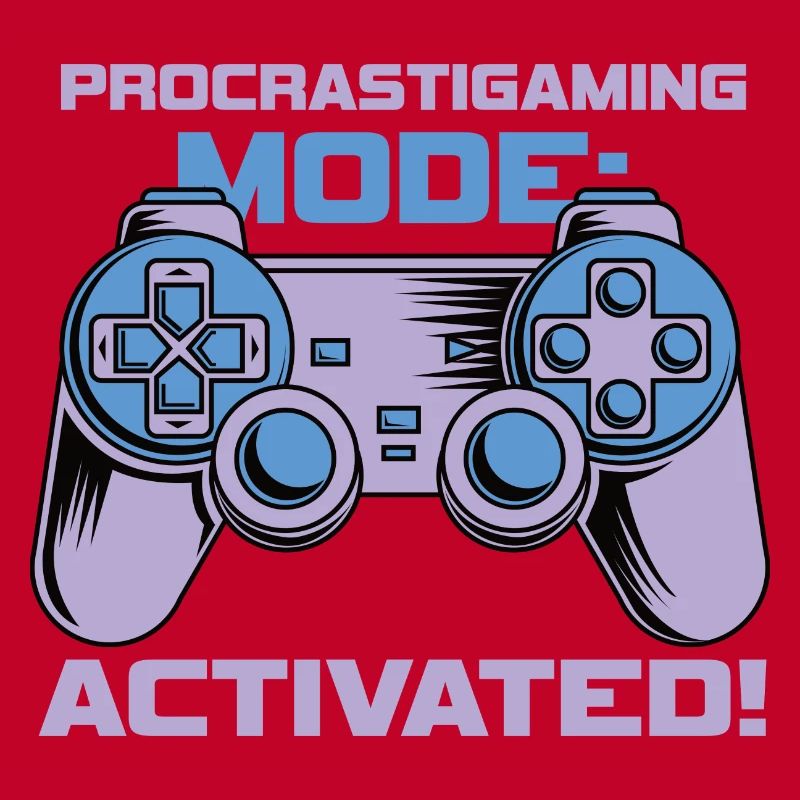 Gamer Procrastimode de jeu activé