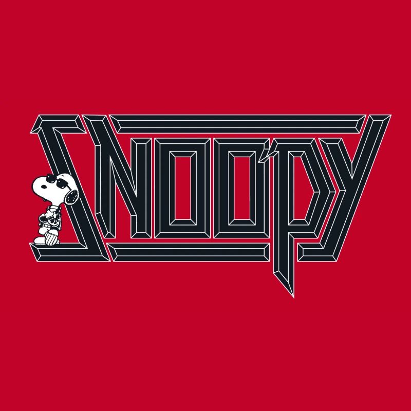Peanuts Snoopy Cool Logo