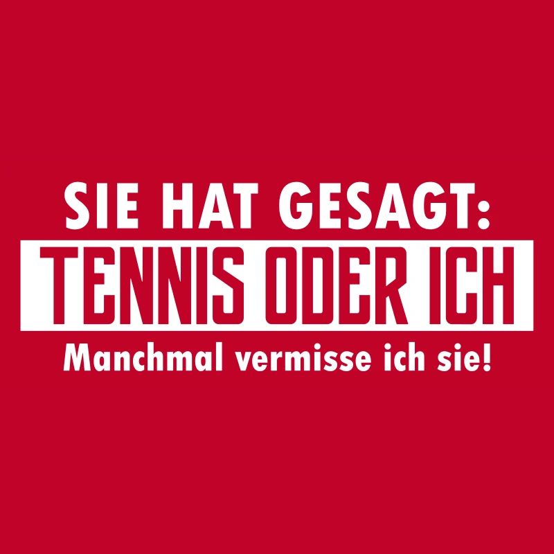tennis oder ich