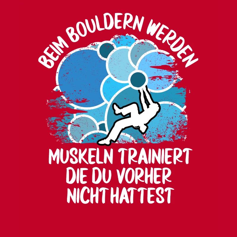Vintage Bouldern Boulderer Klettern Kletterer
