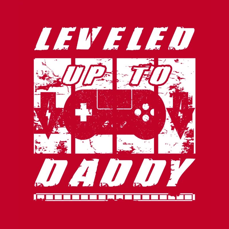 Leveled Up To Daddy Im going to Be A Dad Gift Idea