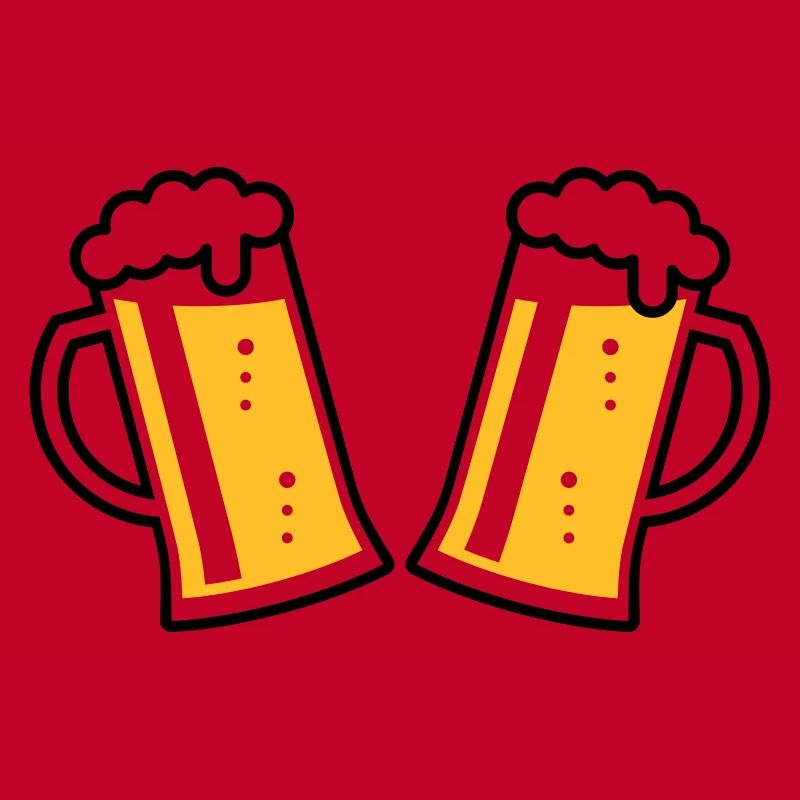 2 chopes à bière Prosten (bière / chope à bière / 2C)