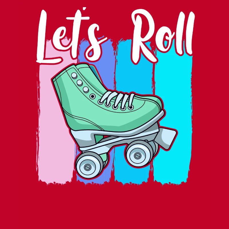 Roller Skating Roller Skate Retro 70er 80er