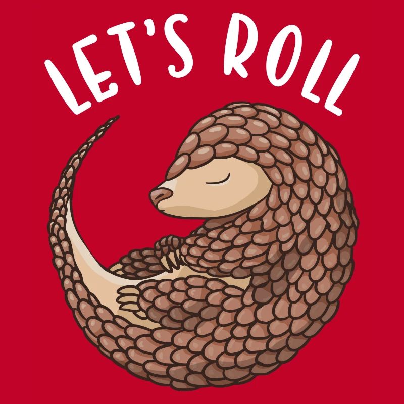 Let's Roll Pangolin