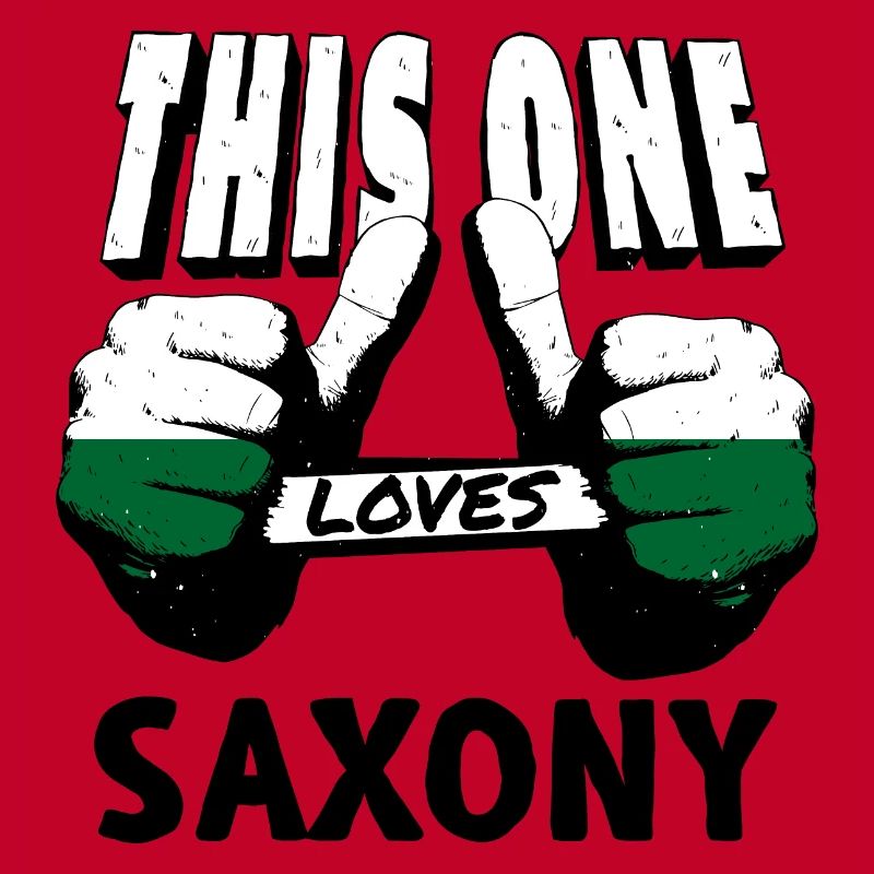 Drapeau de Saxe Drapeau saxon Ossi Holiday SN