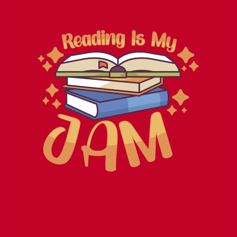 Book Reader Reading Literature Bookworm Gift Idea