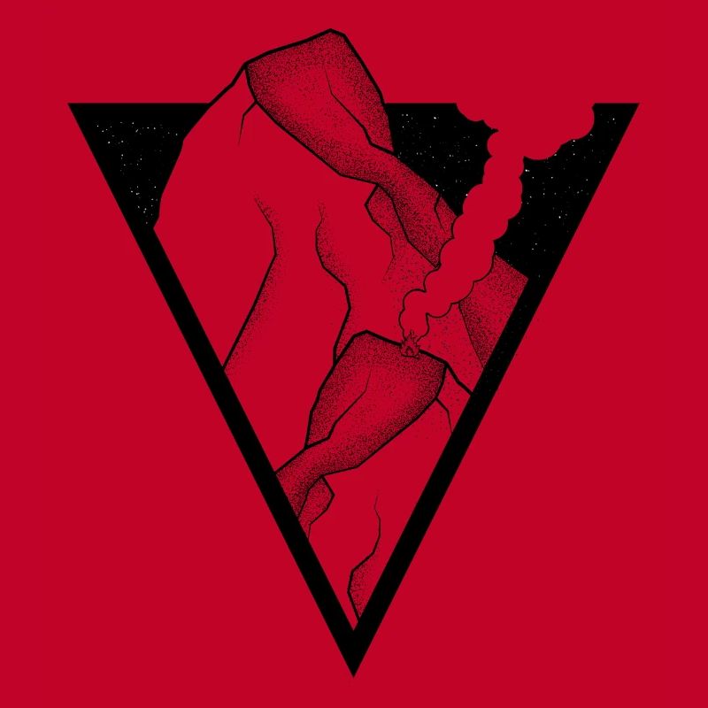 Mountain triangle design