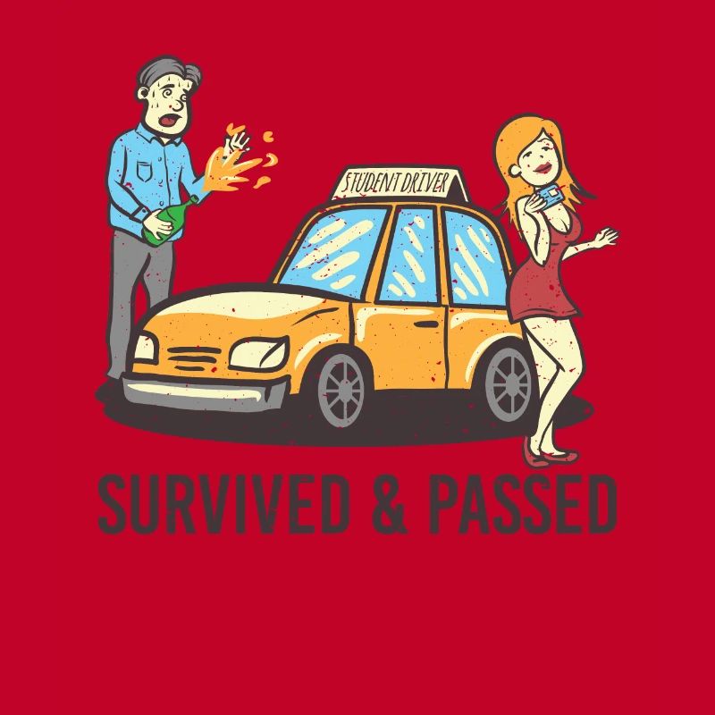 Driving instructor student survived & passed driving school