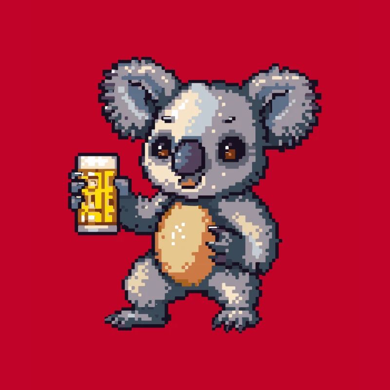 Koala Bier Pixel