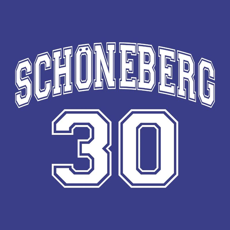 SCHÖNEBERG 30 Nostalgia Design Berlin District Zip Code