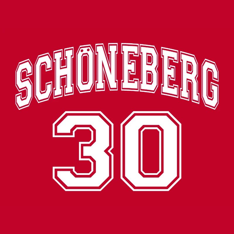 SCHÖNEBERG 30 Nostalgia Design Berlin District Zip Code