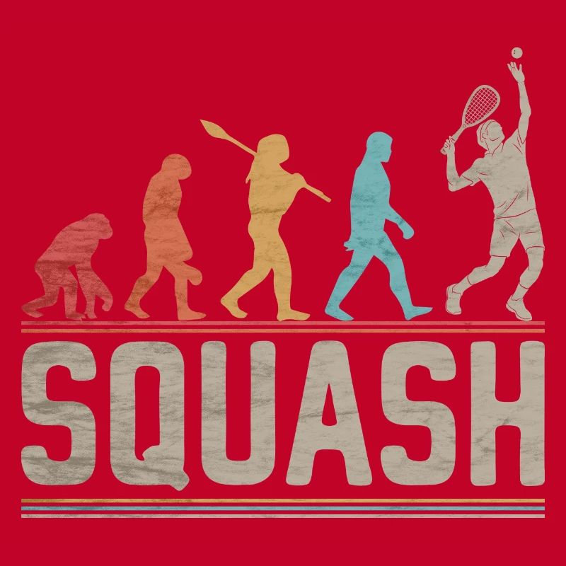 Squash Evolution - Squash Player Evolution