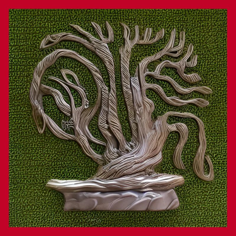 Alter Baum wird grün