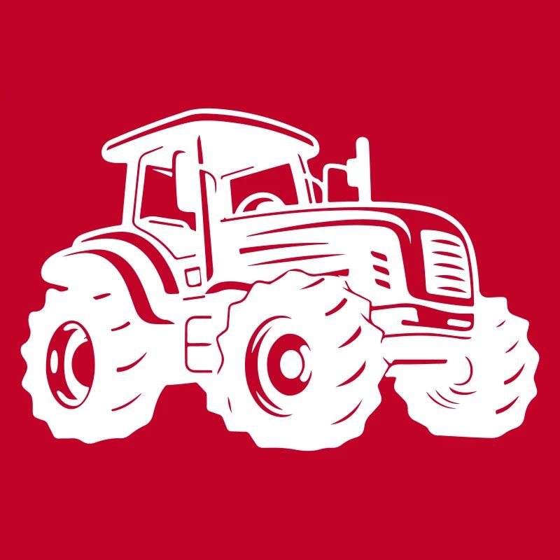 Traktor Silhouette