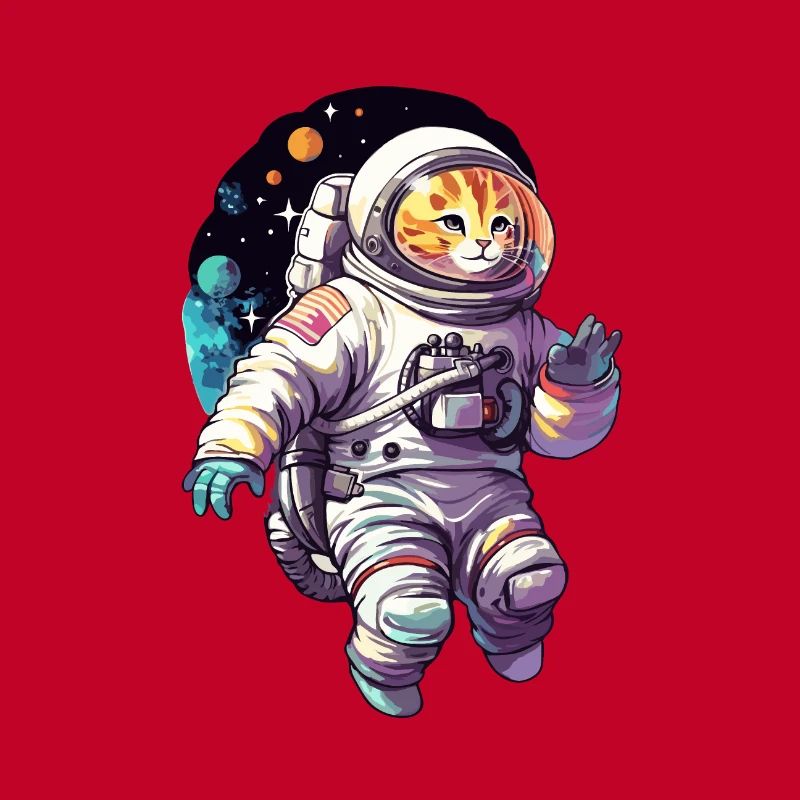 Astronaute de l’espace Cat