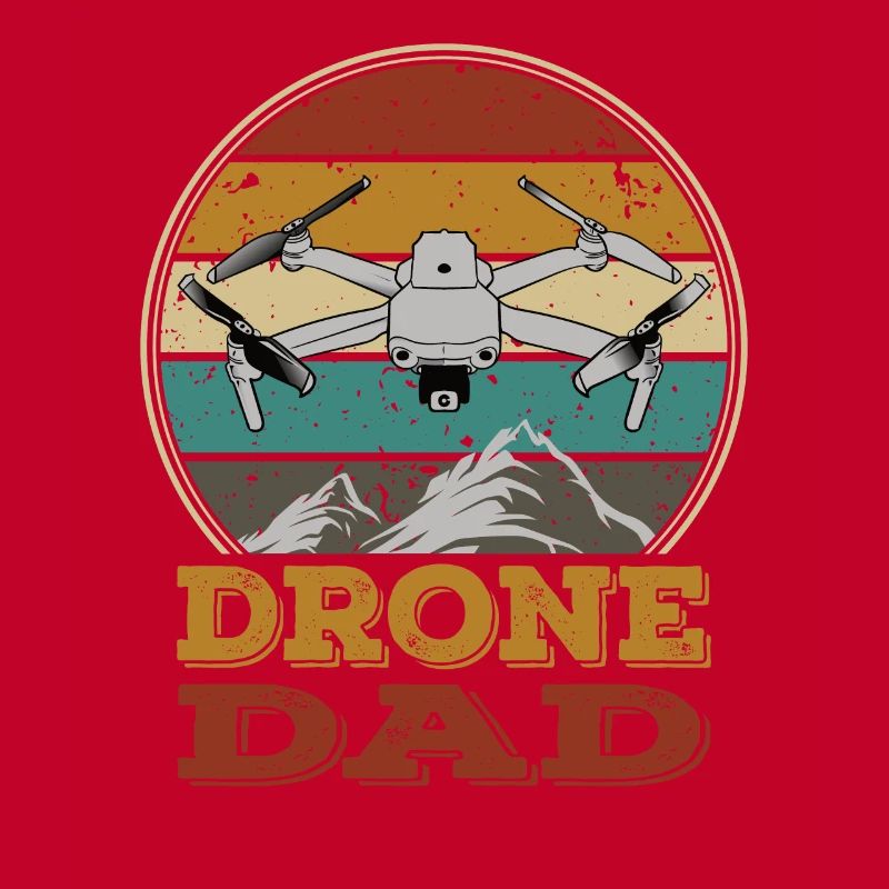 Drones Papa Copter FPV UAS Pilot Drone Dad Daddy