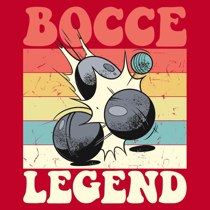 Bocce Legend Spruch Bocce Ball mit Jack Bocci