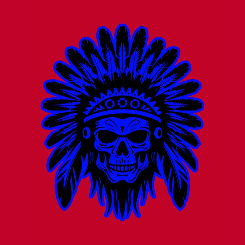 Apache Skull Indian