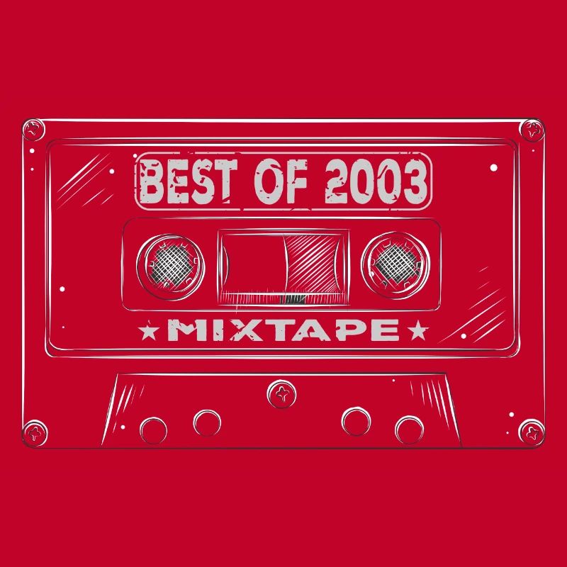 2003 Birthday Mixtape Cassette Retro