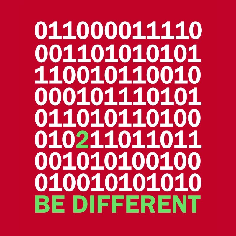 Binärcode Be Different