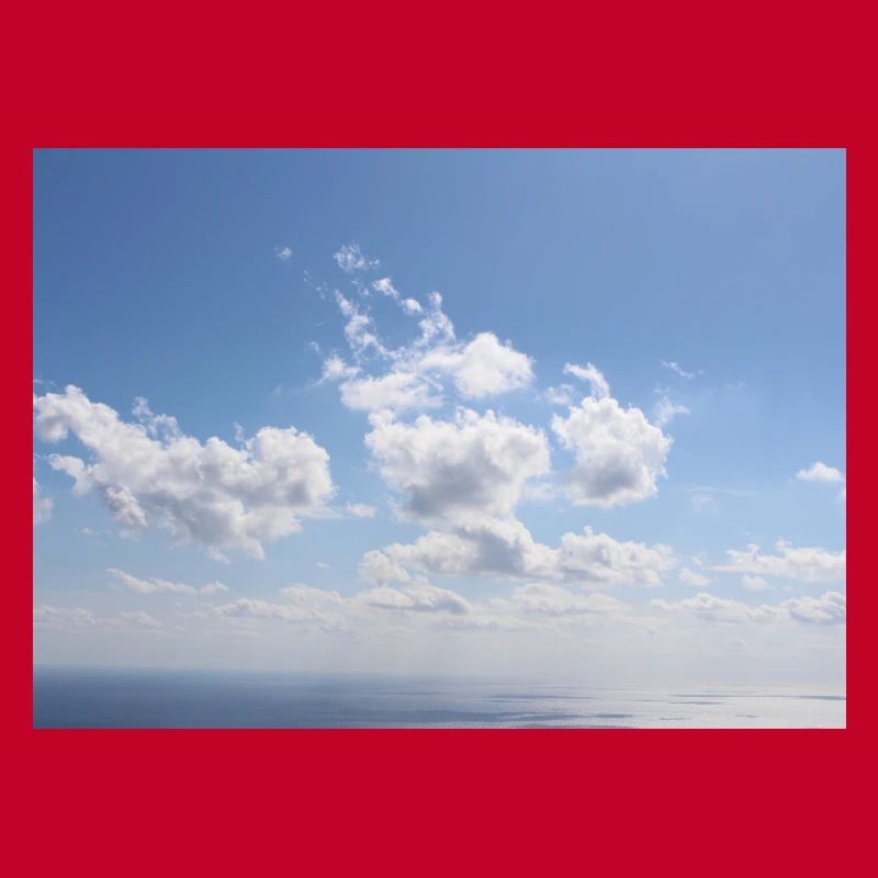 Awesome Blue Sky Clouds Pattern - Summer Vacation