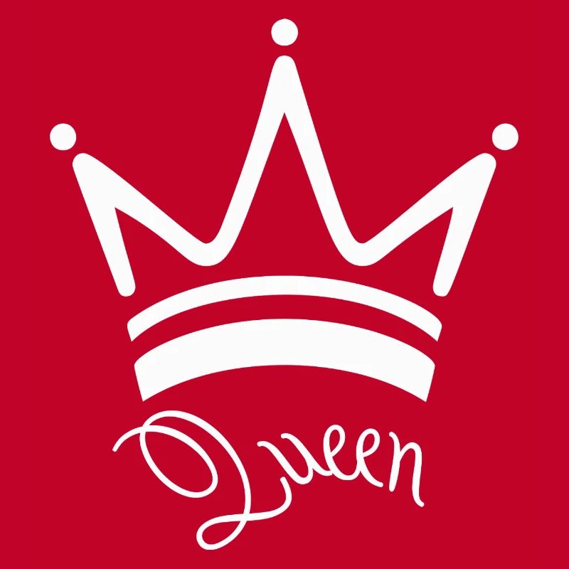Queen Valentinstag, Hochzeitstag oder Paar Design
