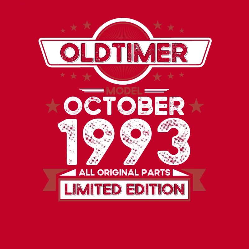 30th Birthday Oldtimer October Year 1993