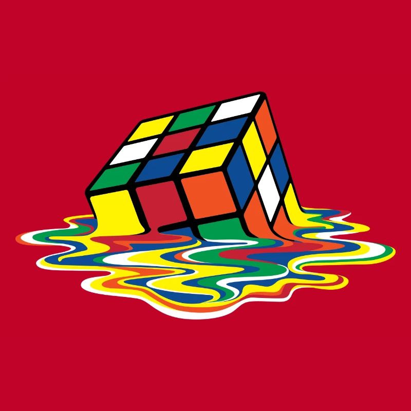 Rubik's Cube Melting Cube