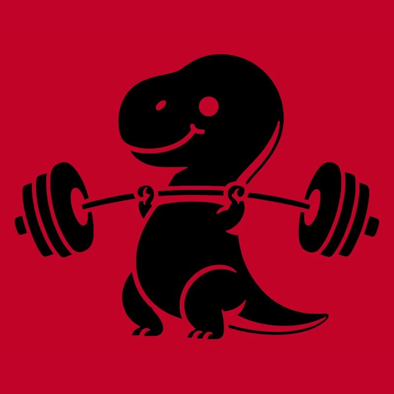 T-Rex mit Hantel Workout