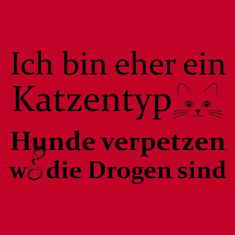 Ich bin eher ein Katzentyp (schwarz)