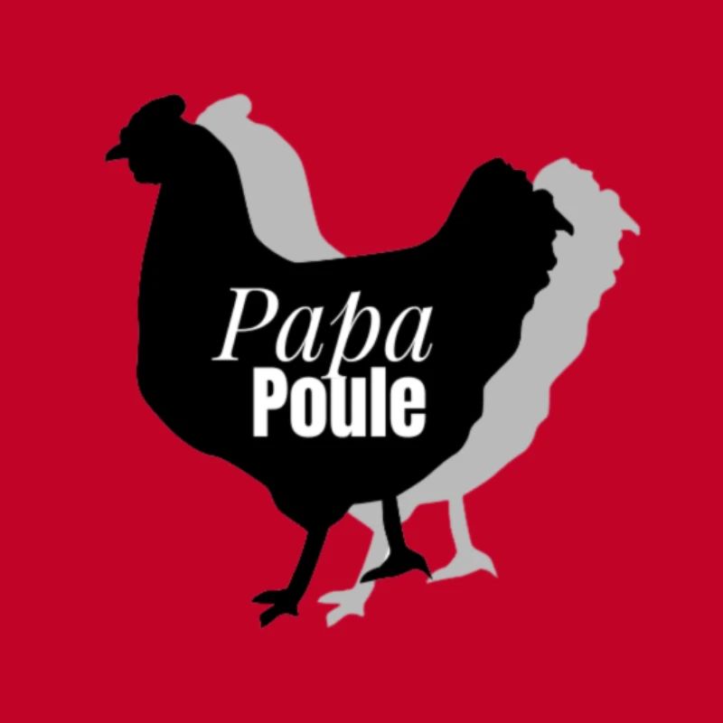 "Papa Poule" Vatertags- oder Geburtstagsgeschenk