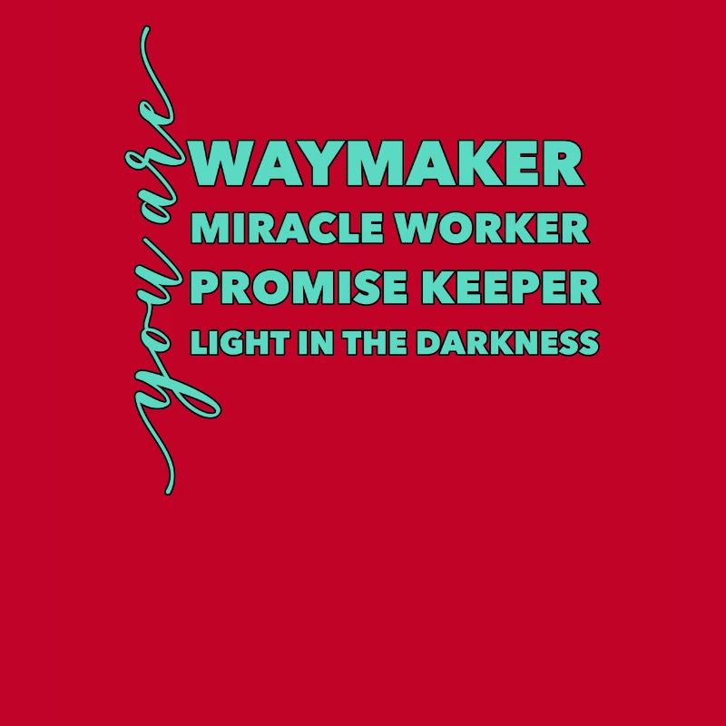 Waymaker & Christliche Kleidung