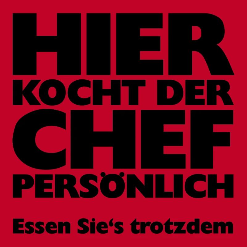 Here, the chef cooks! Eat's