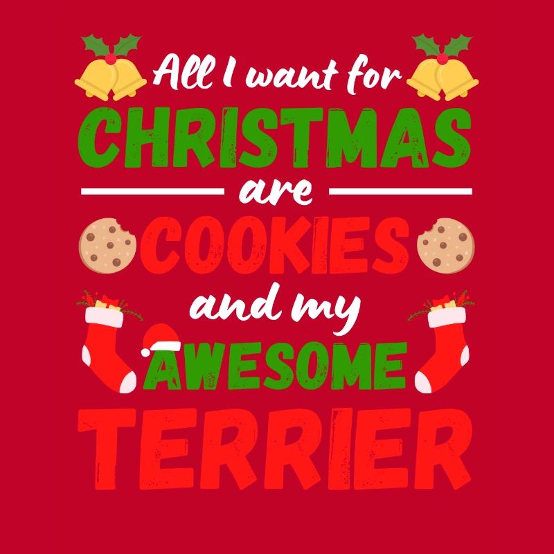 Biscuits de Noël Terrier