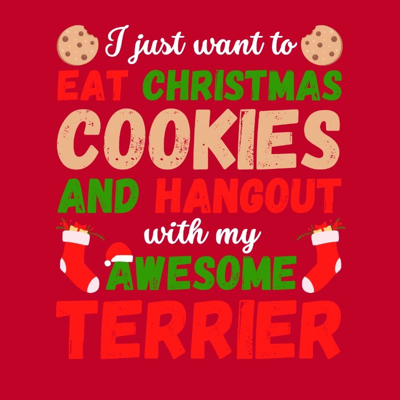 Biscuits de Noël Terrier