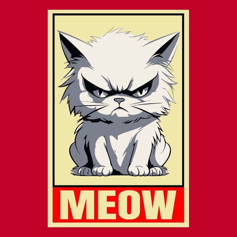 Cat Meow Grumpy Grumpy Grumpy Funny