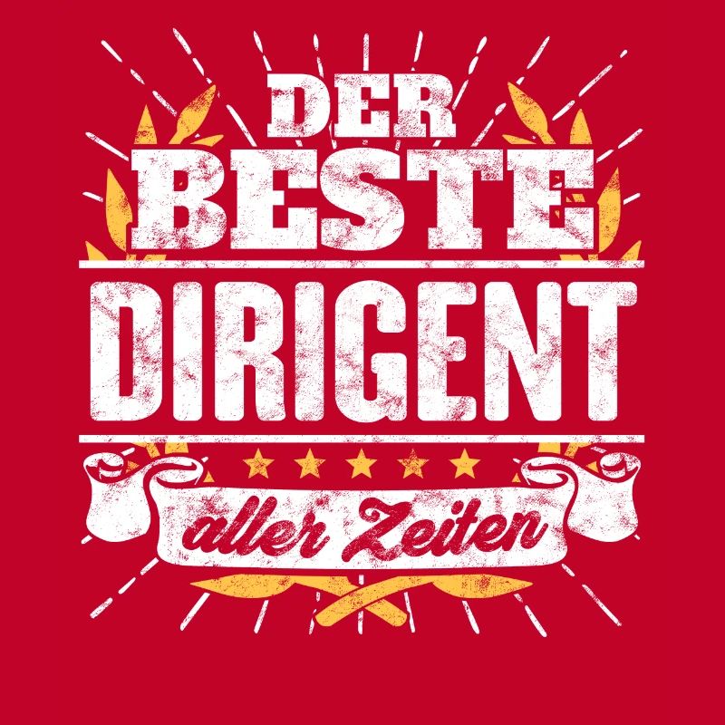 Bester Dirigent Spruch Geschenk Shirt