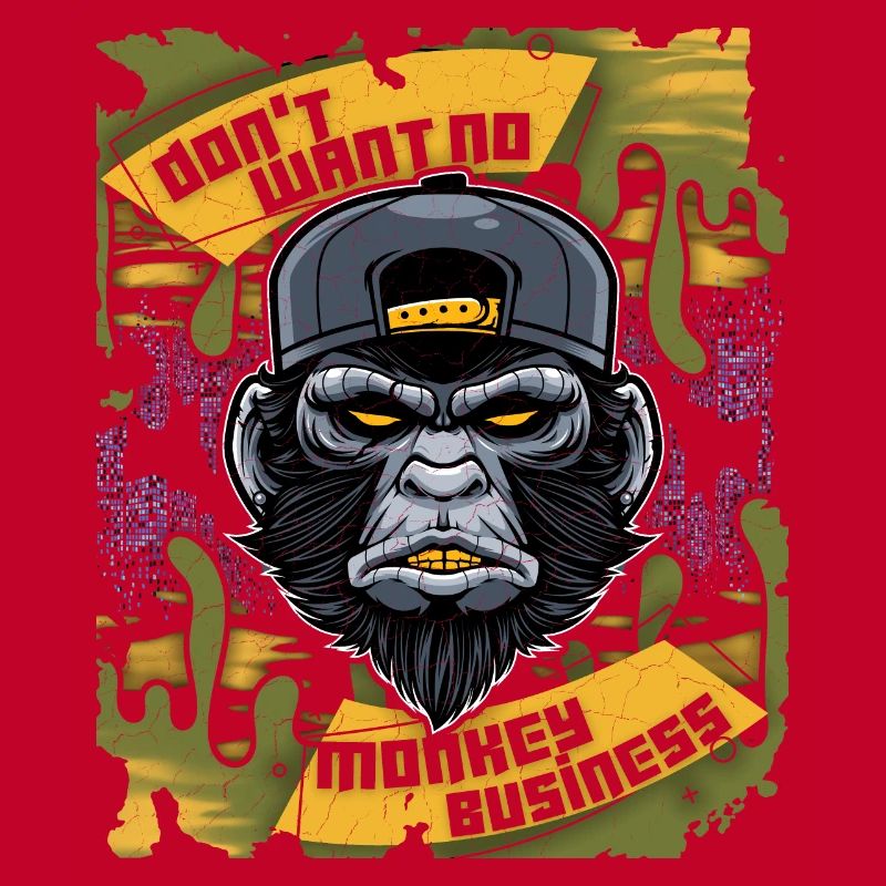 Monkey, Monkey Monkey, Funny Saying Monkey Business