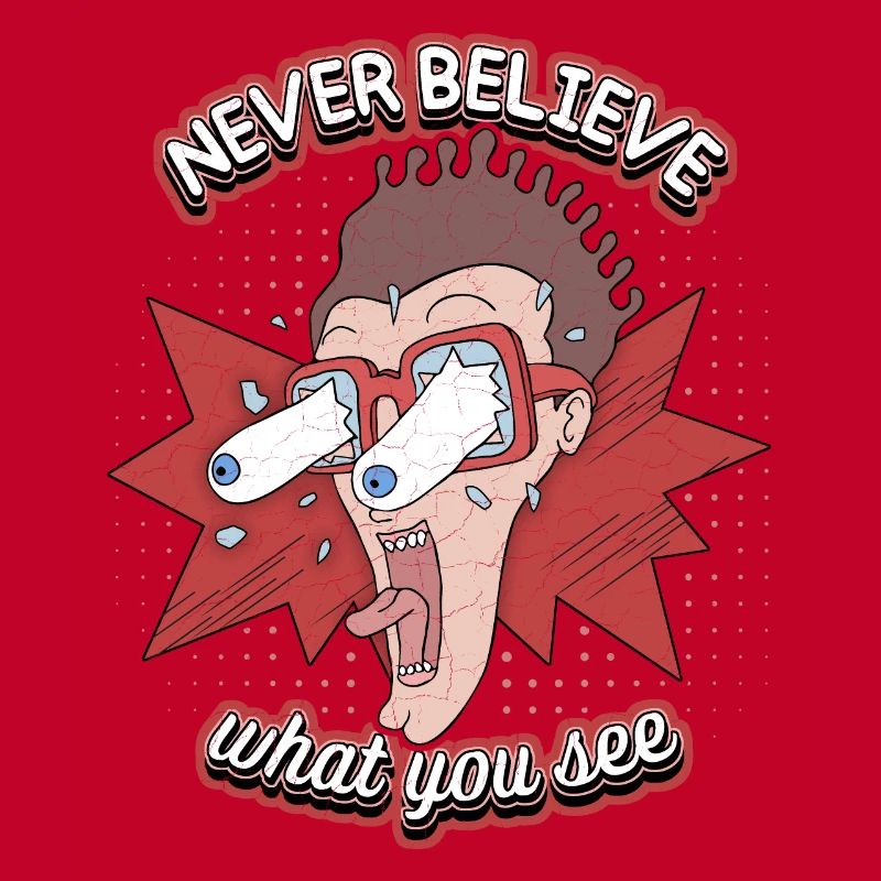 Comic, Comic-Strips, Crazy Man, lustiger Spruch