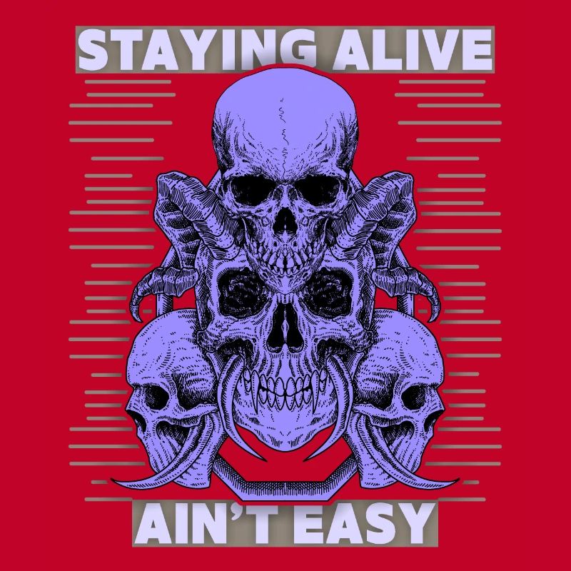 Skulls, Saying Staying Alive, Devil's Skull