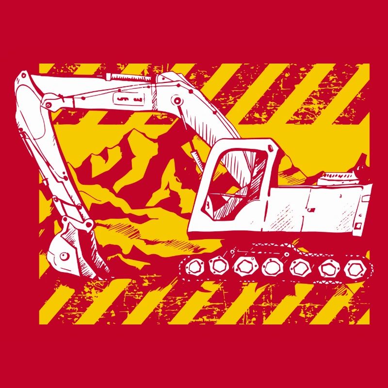 Excavator machine operator work job job gala construction